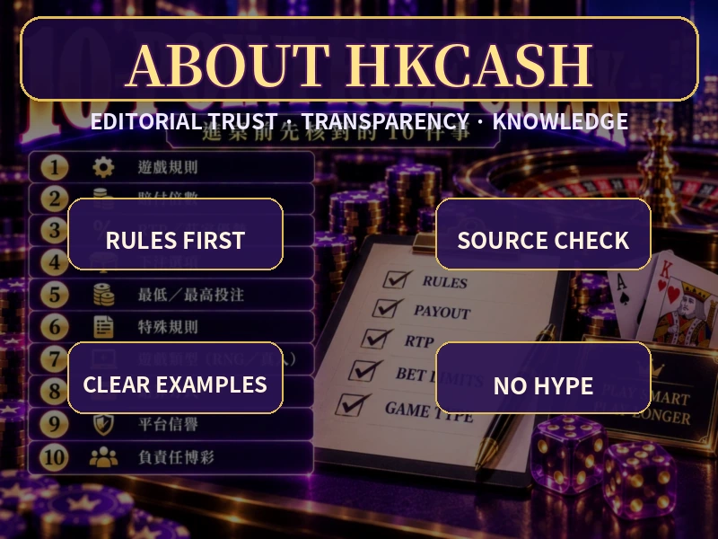 關於 HKCash Casino Knowledge
