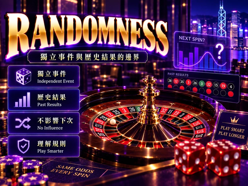 Casino隨機性 獨立事件 歷史結果與下一局概率