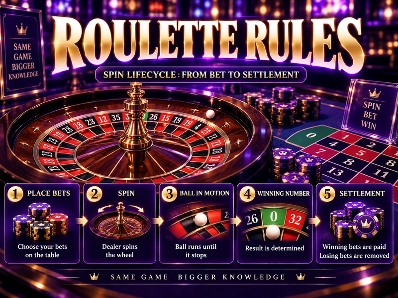 Roulette Spin Lifecycle輪盤下注結果與派彩流程